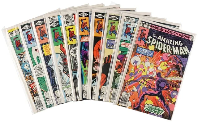 1980-81 Marvel) 10 Books - Raw Appearance of Madame Web #1st card image