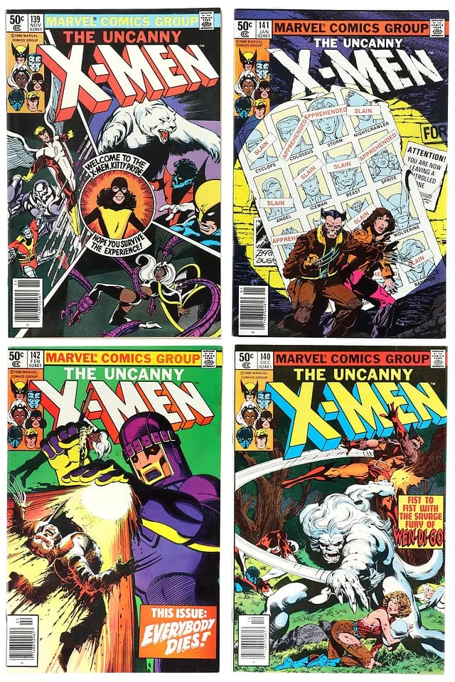 1980-81 Marvel) Books - Raw - Kitty Pryde Joins the X-Men, Days of Future Past #4 card image