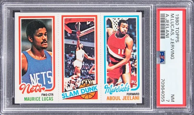 1980-81 Topps Abdul Jeelani/Julius Erving/Maurice Lucas ‚ #no-number card image