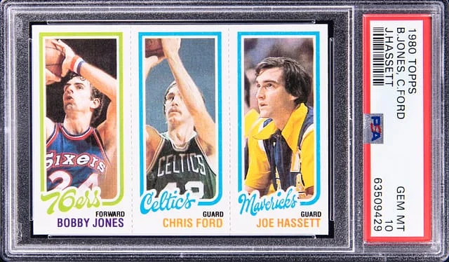 1980-81 Topps B.Jones/C.Ford/J.Hassett #no-number card image