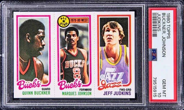 1980-81 Topps Buckner/Johnson/Judkins #no-number card image