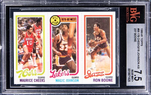 1980-81 Topps Cheeks/Johnson/Boone #no-number card image