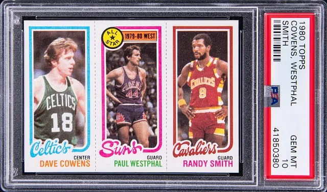 1980-81 Topps Cowens/Westphal/Smith #no-number card image