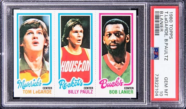 1980-81 Topps LaGarde/Paulz/Lanier #no-number card image