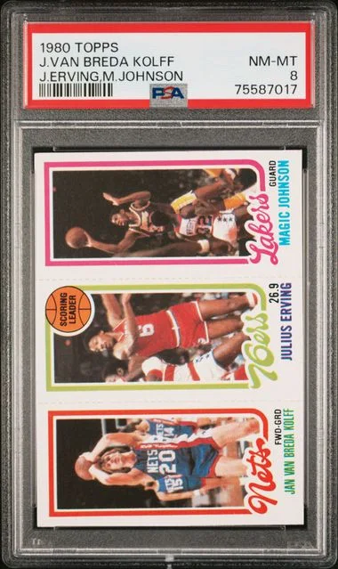 1980-81 Topps Magic Johnson #no-number card image