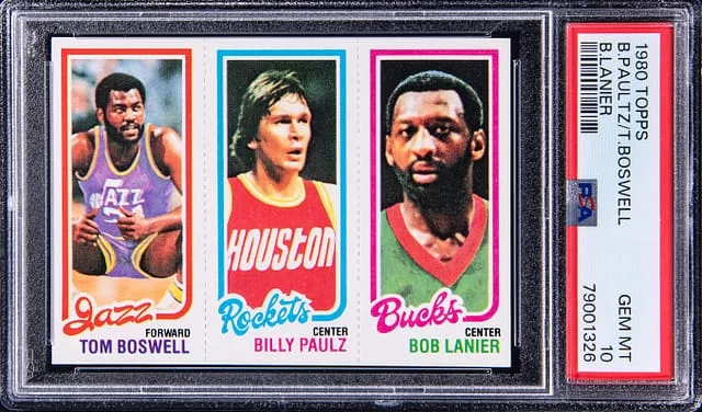 1980-81 Topps Paultz/Boswell/Lanier #no-number card image
