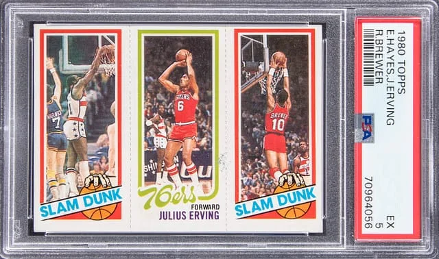 1980-81 Topps Ron Brewer/Julius Erving/Elvin Hayes ‚ #no-number card image