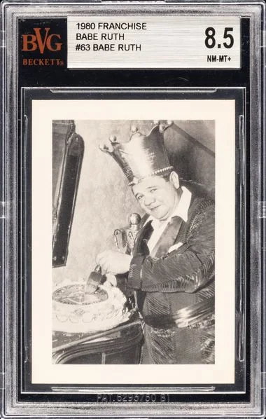 1980 Franchise Babe Ruth Babe Ruth #63 card image