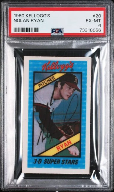 1980 Kellogg's Nolan Ryan #20 card image