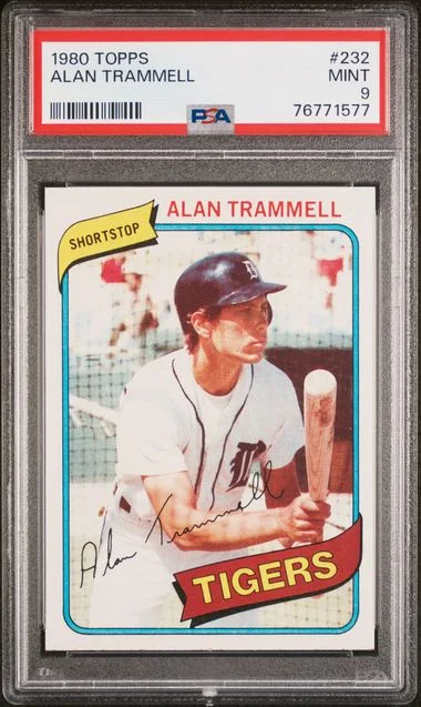 1980 Topps Alan Trammell #232 card image