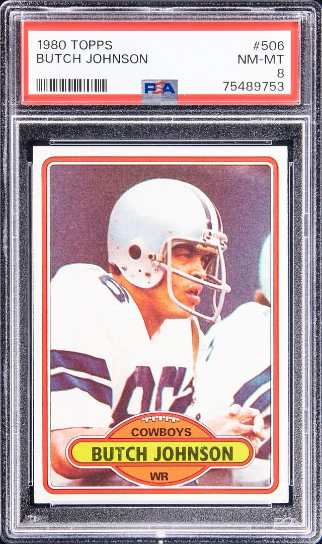 1980 Topps Butch Johnson #506 card image