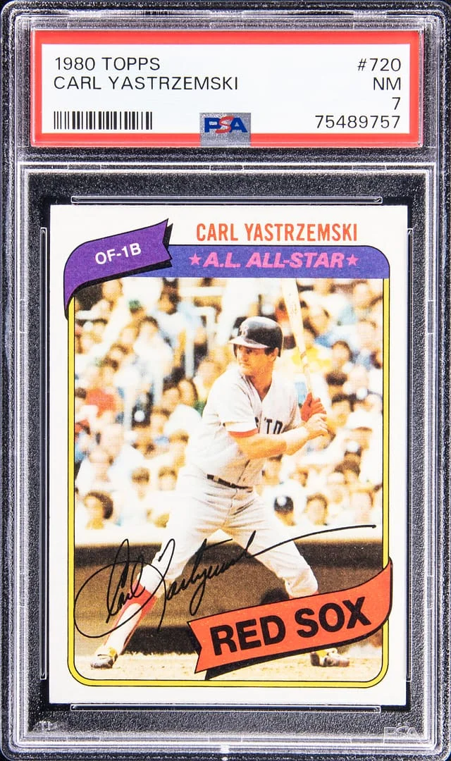 1980 Topps Carl Yastrzemski #720 card image