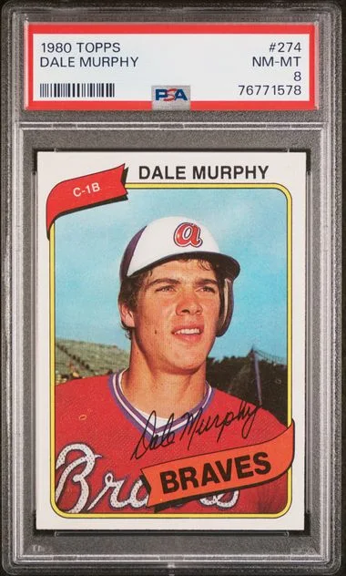 1980 Topps Dale Murphy #274 card image