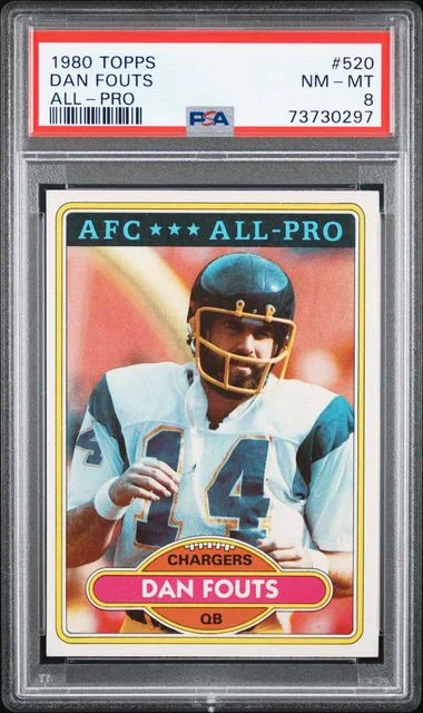 1980 Topps Dan Fouts All-Pro #520 card image