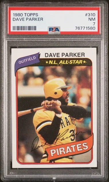 1980 Topps Dave Parker #310 card image