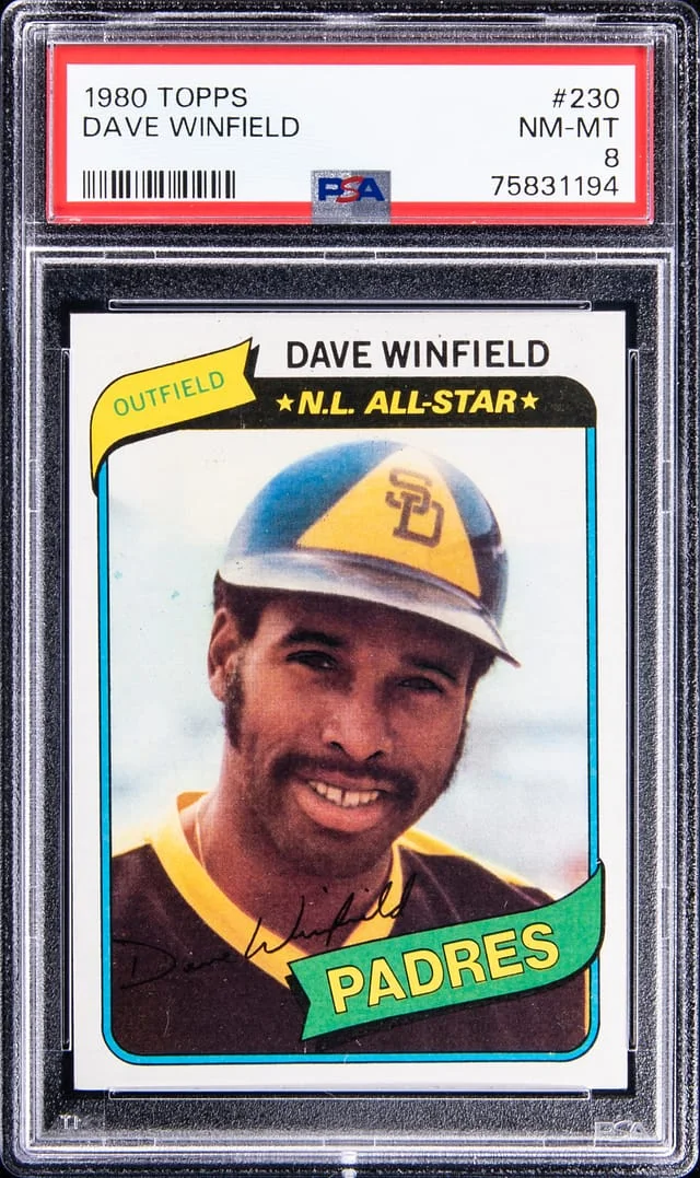 1980 Topps Dave Winfield #230 card image