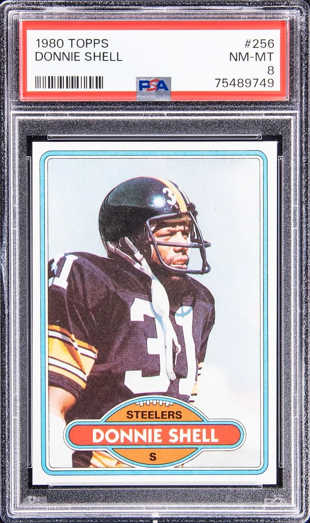 1980 Topps Donnie Shell #256 card image
