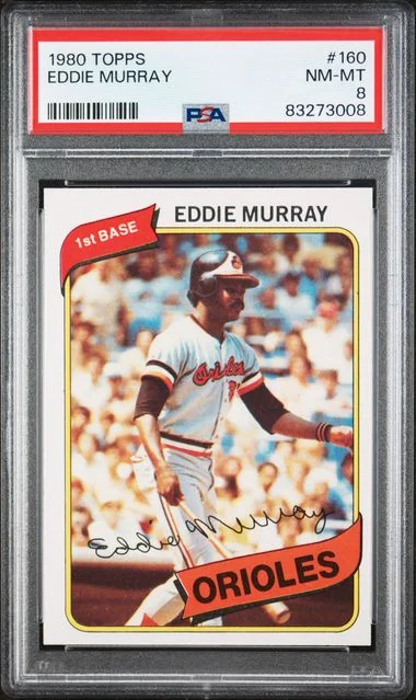 1980 Topps Eddie Murray #160 card image