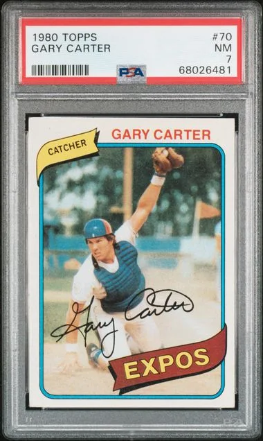 1980 Topps Gary Carter #70 card image