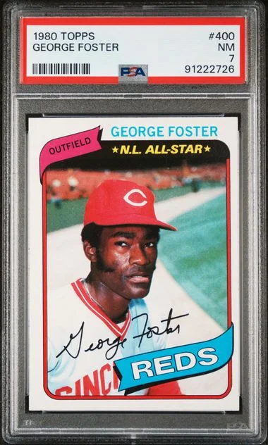 1980 Topps George Foster #400 card image