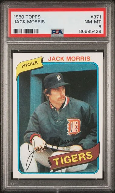 1980 Topps Jack Morris #371 card image
