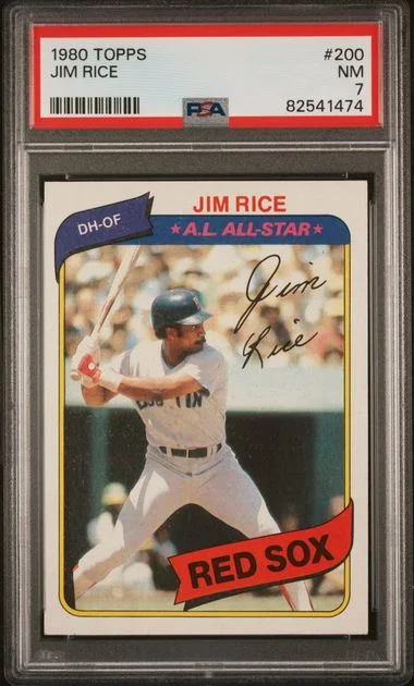 1980 Topps Jim Rice #200 card image