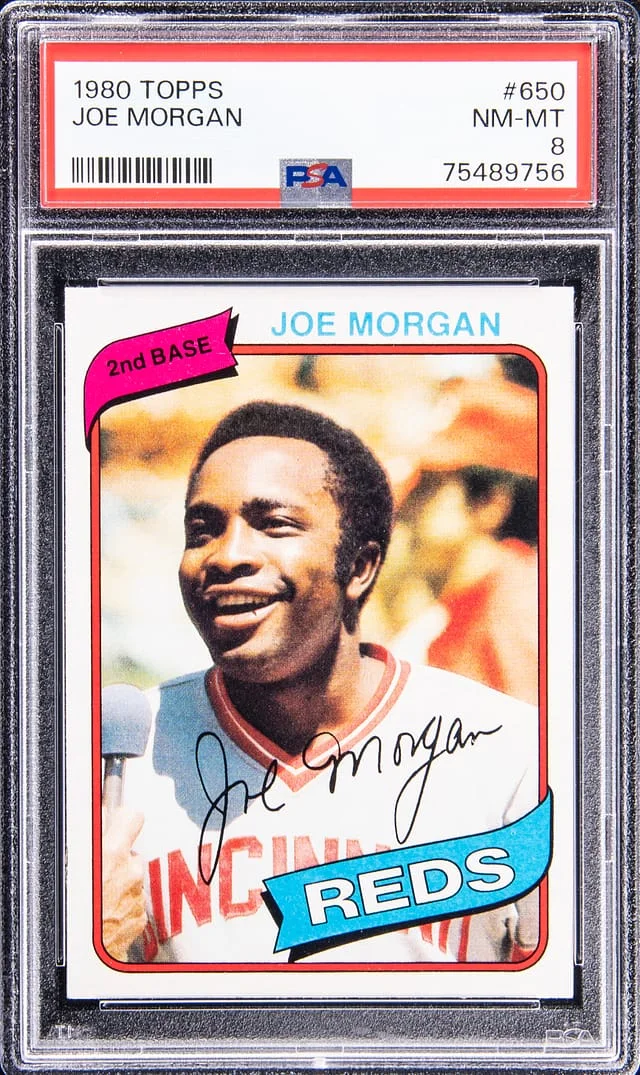 1980 Topps Joe Morgan #650 card image