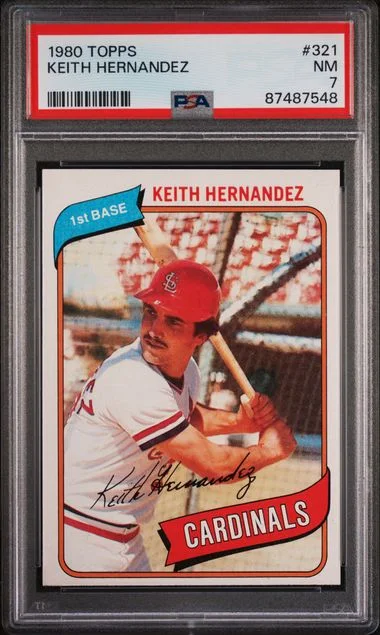 1980 Topps Keith Hernandez #321 card image