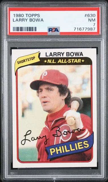 1980 Topps Larry Bowa #630 card image