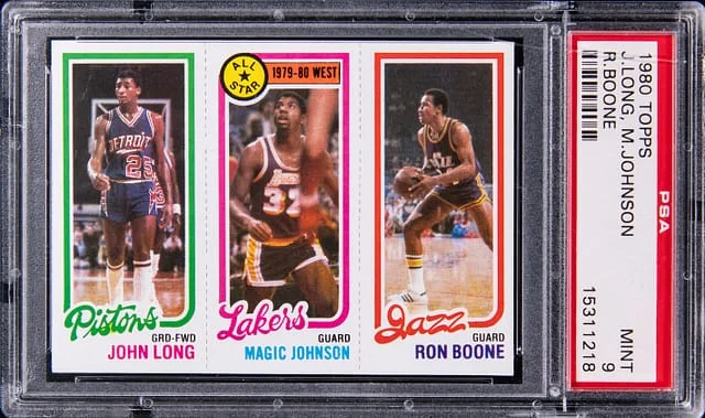 1980 Topps Magic Johnson #18-88-237 card image