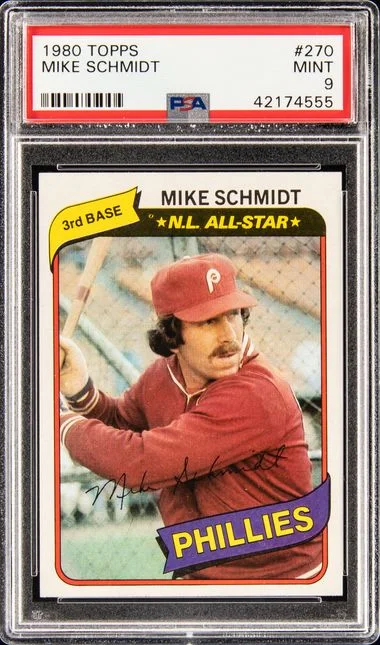 1980 Topps Mike Schmidt #270 card image