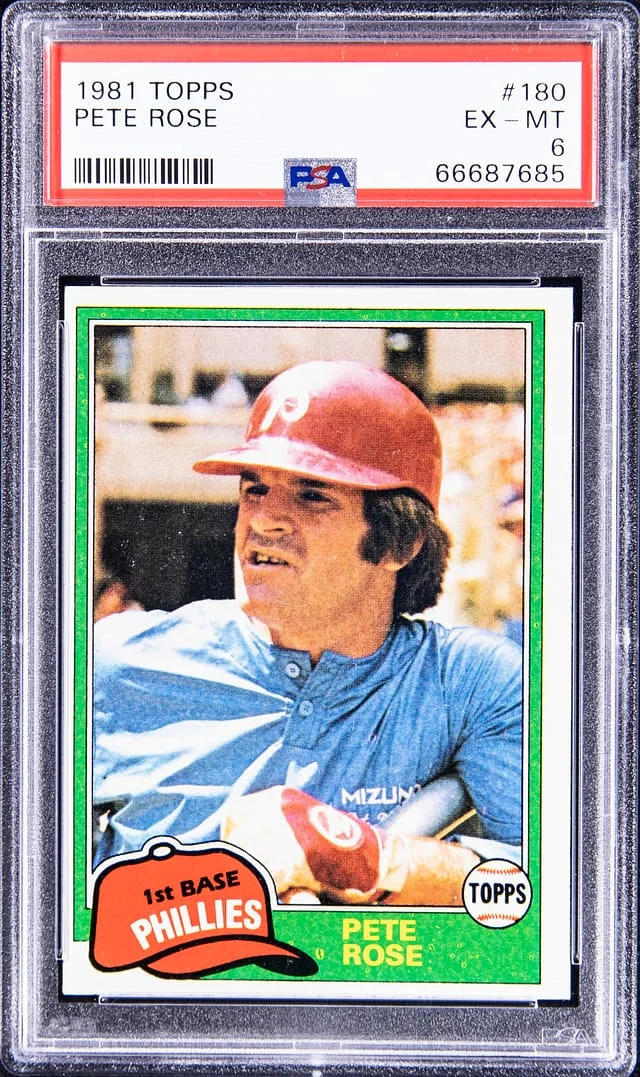 1980 Topps Pete Rose #180 card image