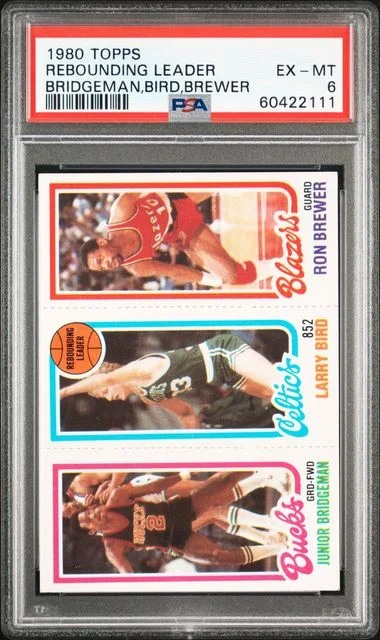 1980 Topps Rebounding Leader #no-number card image