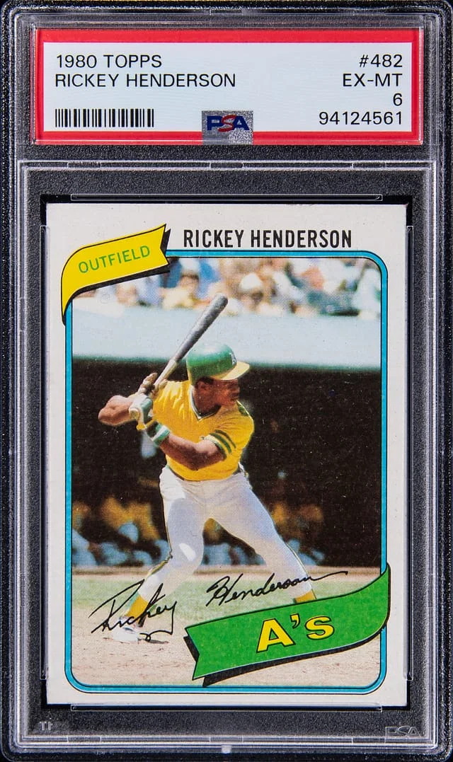 1980 Topps Rickey Hednerson #480 card image