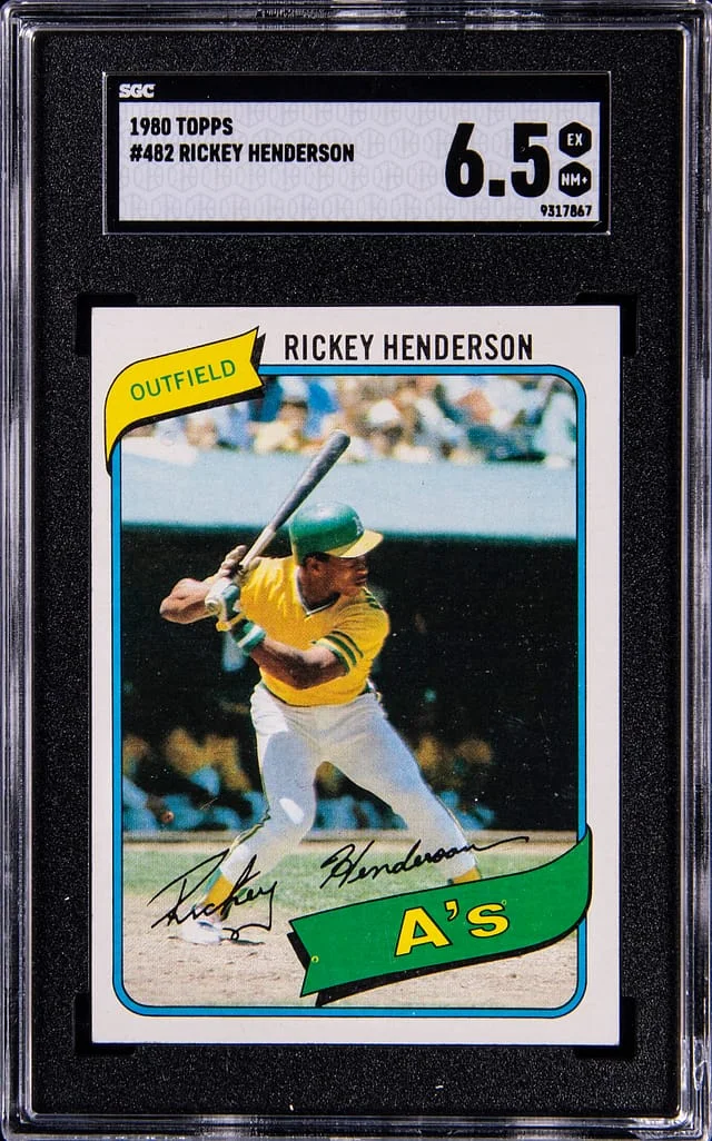 1980 Topps Rickey Henderson #450 card image