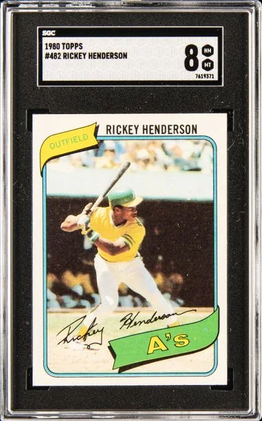 1980 Topps Ricky Henderson #482 card image