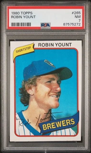 1980 Topps Robin Yount #265 card image