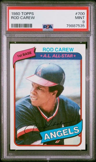 1980 Topps Rod Carew #700 card image