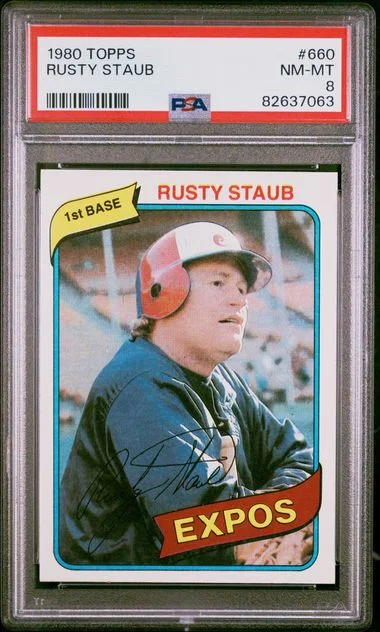 1980 Topps Rusty Staub #660 card image