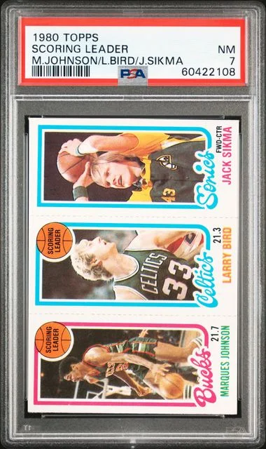 1980 Topps Scoring Leader #no-number card image