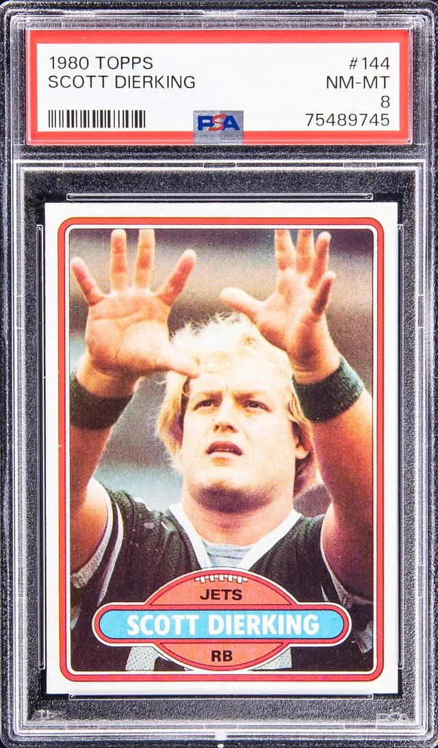 1980 Topps Scott Dierking #144 card image
