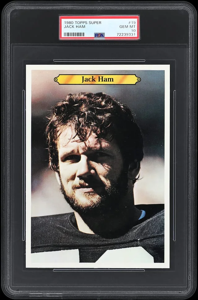 1980 Topps Super Jack Ham #19 card image