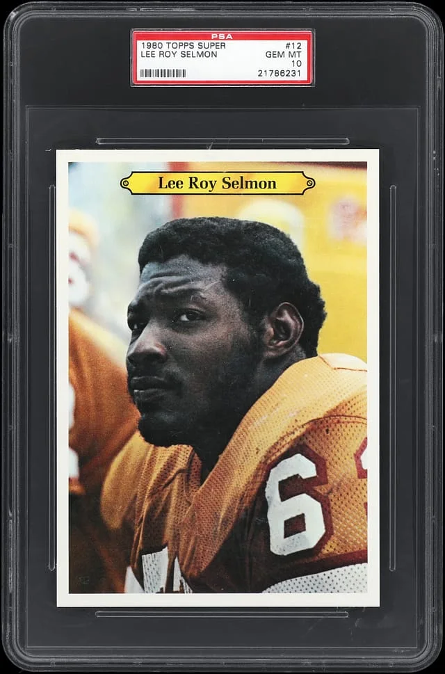 1980 Topps Super Lee Roy Selmon #12 card image