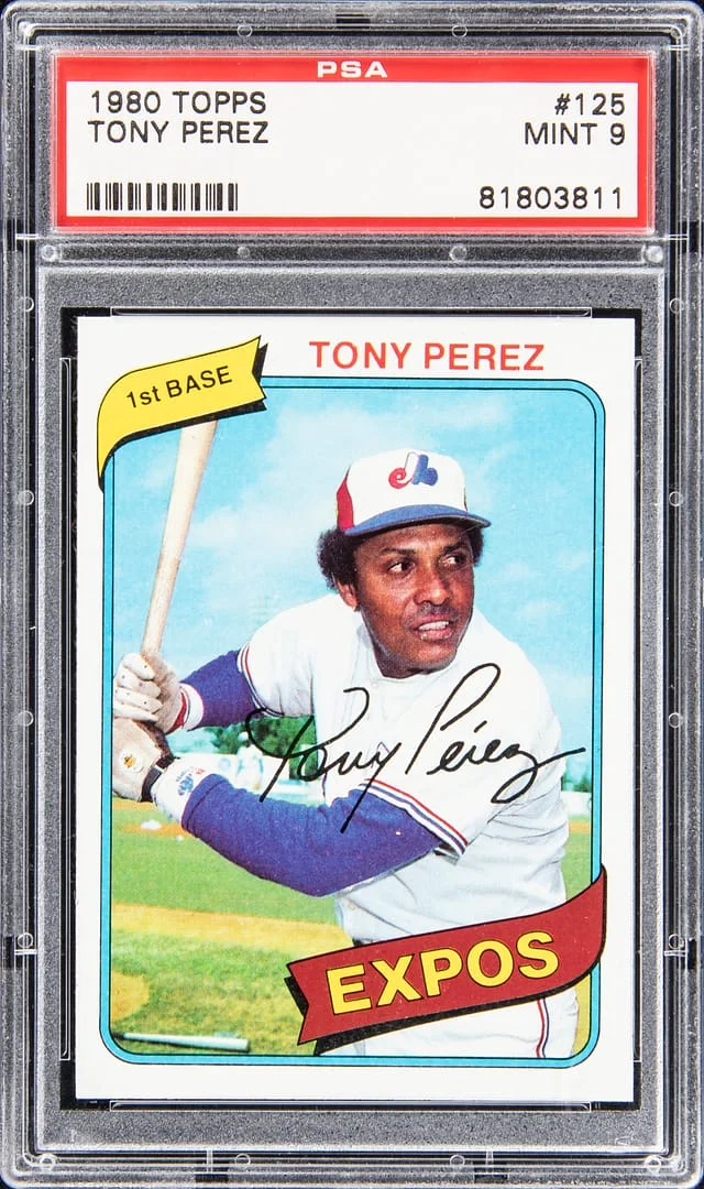 1980 Topps Tony Perez #125 card image