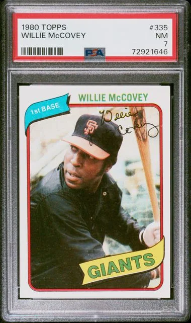 1980 Topps Willie McCovey #335 card image