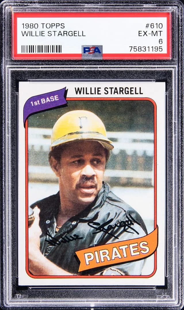 1980 Topps Willie Stargell #610 card image