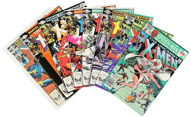 1981-82 Marvel) 8 Books - Raw - 1st Appearance of the Brood Queen, 1st Team appearance, Appearance of Rogue, Origin of Magneto #2nd card image