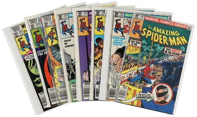 1981-82 Marvel) 8 Books - Raw - 2nd Appearance of Madame Web, Appearance of Speed Demon (formerly The Whizzer) #1st card image