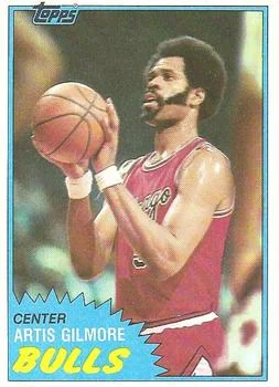 1981-82 Topps Artis Gilmore #7 card image