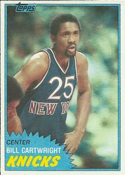 1981-82 Topps Bill Cartwright #26 card image